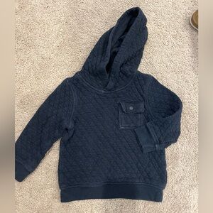 Old navy quilted blue hoodie